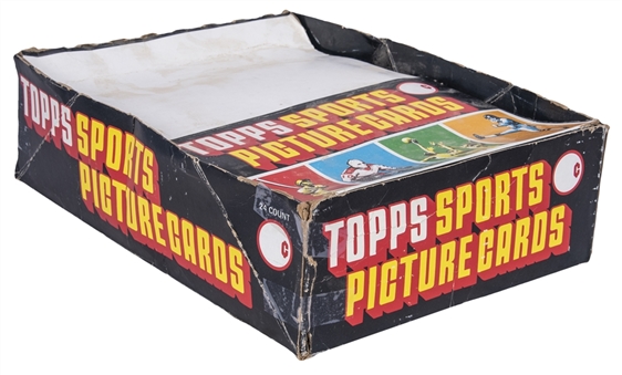 1983 Topps Baseball Partial Rack-Pack Box (17 Rack Packs) 